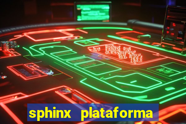 sphinx plataforma de jogos